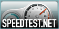 Test your Internet connection speed at Speedtest.net
